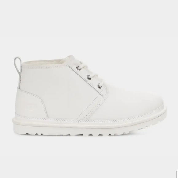 UGG Other - UGG, Neumel Leather, White, Size 5 (EU‎ 38), Brand New in Box!